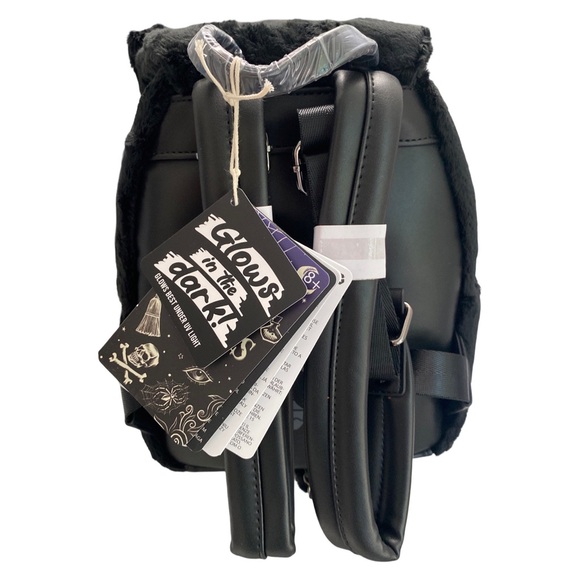 Hocus Pocus Loungefly Binx Black Cat Plush Disney Mini Backpack Candle NWT - Picture 5 of 12